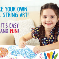 KidEwan String Art Kit for Kids, Arts and Craft Kits for Teens