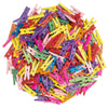 250 Pcs 1" Mini Colored Clothespins