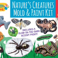 Nature's Creatures Mould & Paint Kit